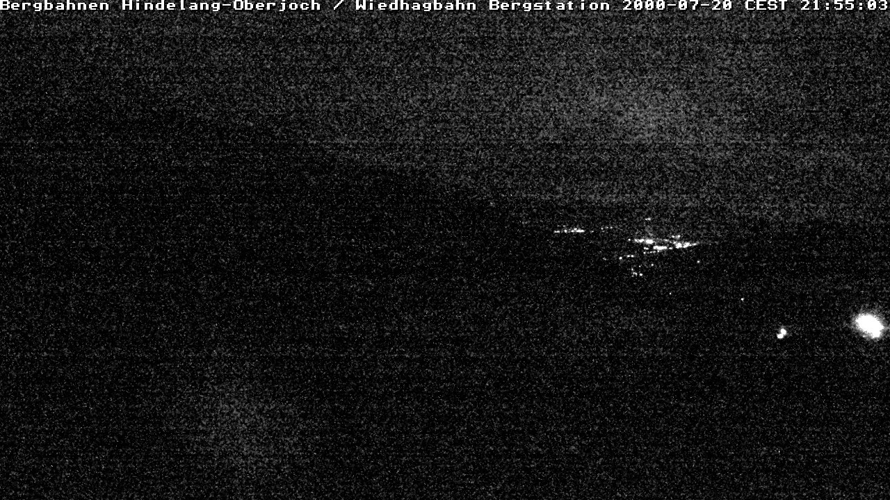 Archiv Foto Webcam Bad Hindelang - Bergstation Wiedhag Alpe