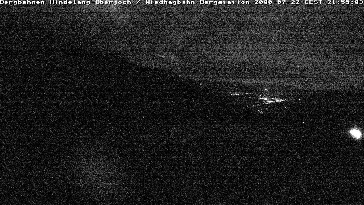 Archiv Foto Webcam Bad Hindelang - Bergstation Wiedhag Alpe