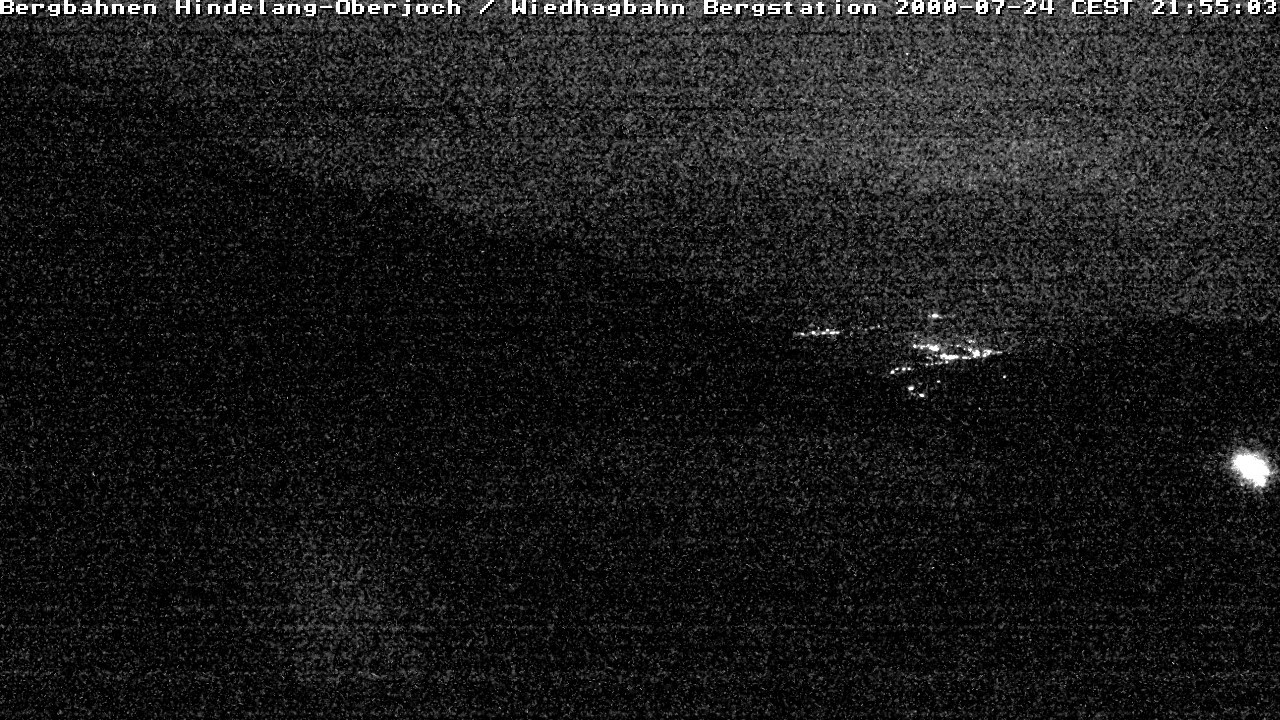 Archived image Webcam Bad Hindelang - Wiedhag Alp top station