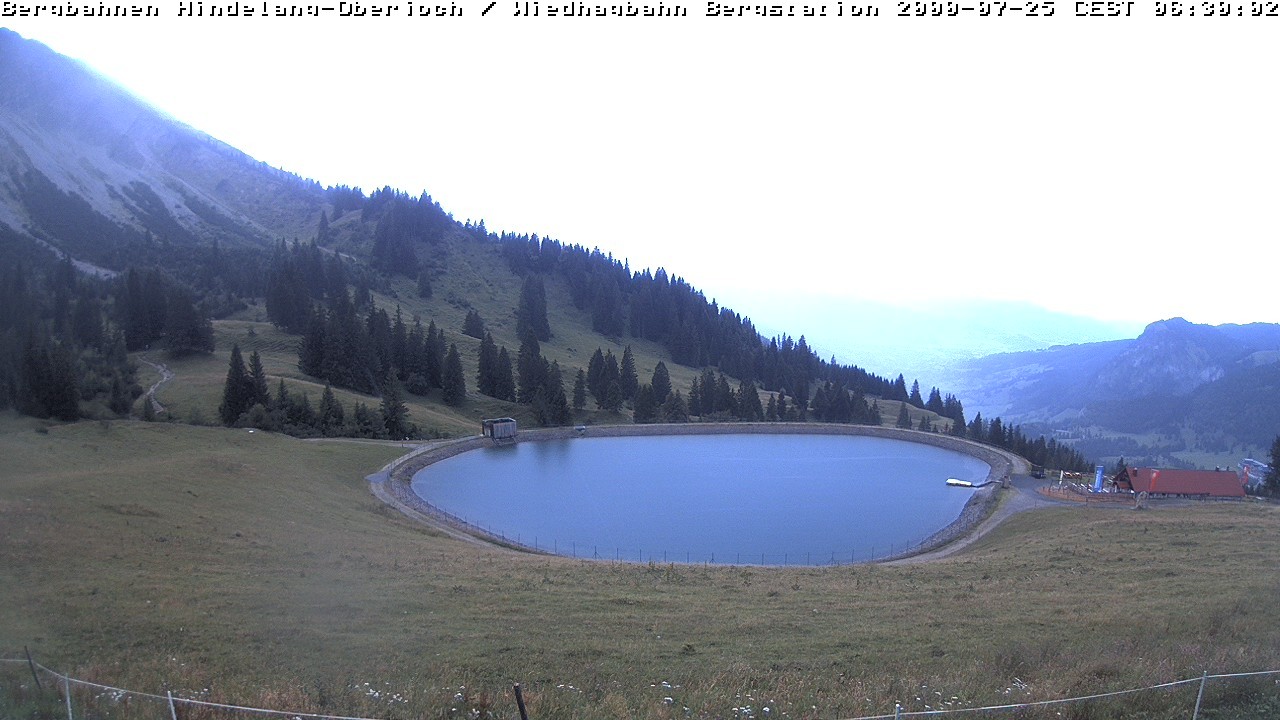 Archived image Webcam Bad Hindelang - Wiedhag Alp top station