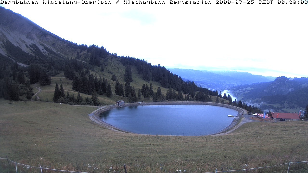 Archived image Webcam Bad Hindelang - Wiedhag Alp top station
