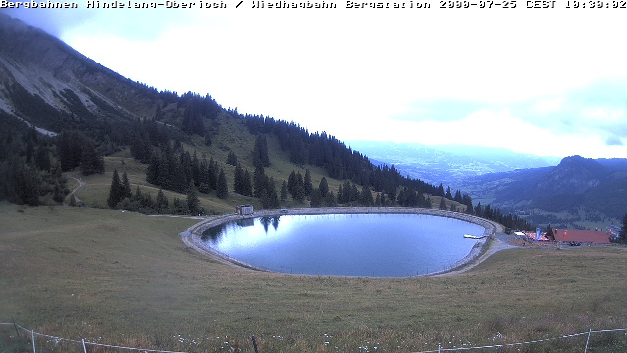 Archived image Webcam Bad Hindelang - Wiedhag Alp top station