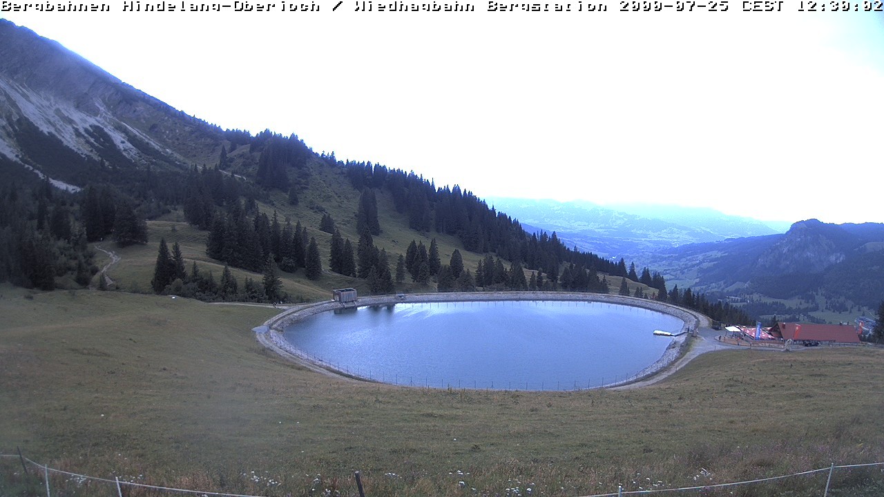 Archived image Webcam Bad Hindelang - Wiedhag Alp top station