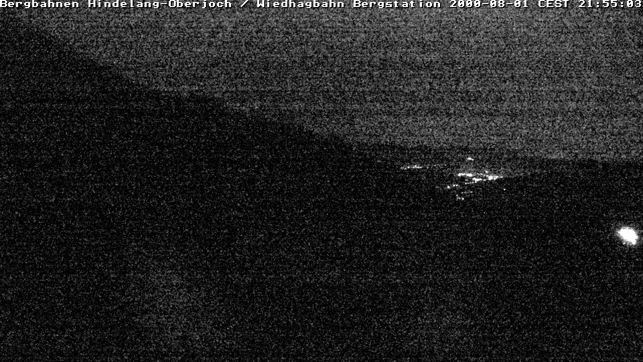 Archiv Foto Webcam Bad Hindelang - Bergstation Wiedhag Alpe