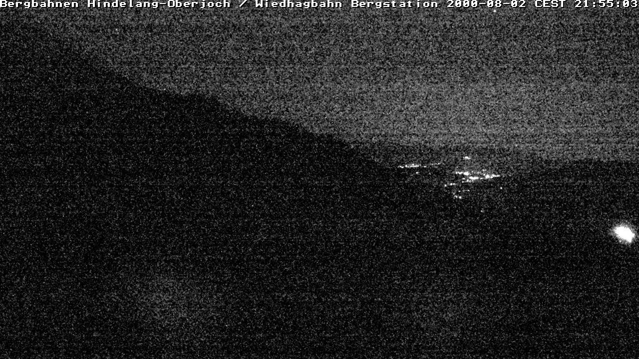 Archiv Foto Webcam Bad Hindelang - Bergstation Wiedhag Alpe