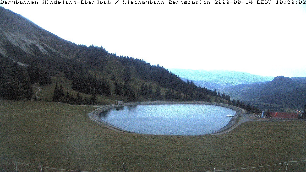 Archiv Foto Webcam Bad Hindelang - Bergstation Wiedhag Alpe