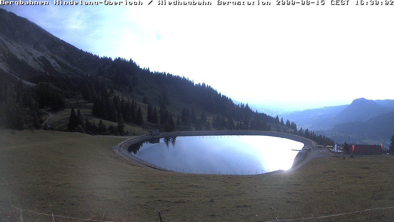 Archiv Foto Webcam Bad Hindelang - Bergstation Wiedhag Alpe