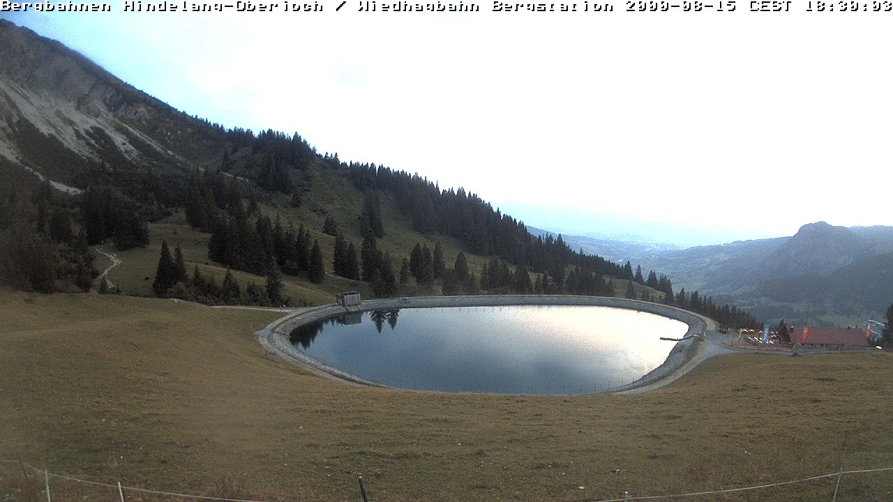 Archiv Foto Webcam Bad Hindelang - Bergstation Wiedhag Alpe
