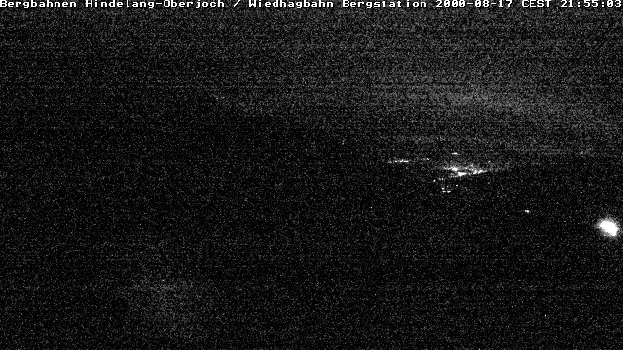 Archiv Foto Webcam Bad Hindelang - Bergstation Wiedhag Alpe