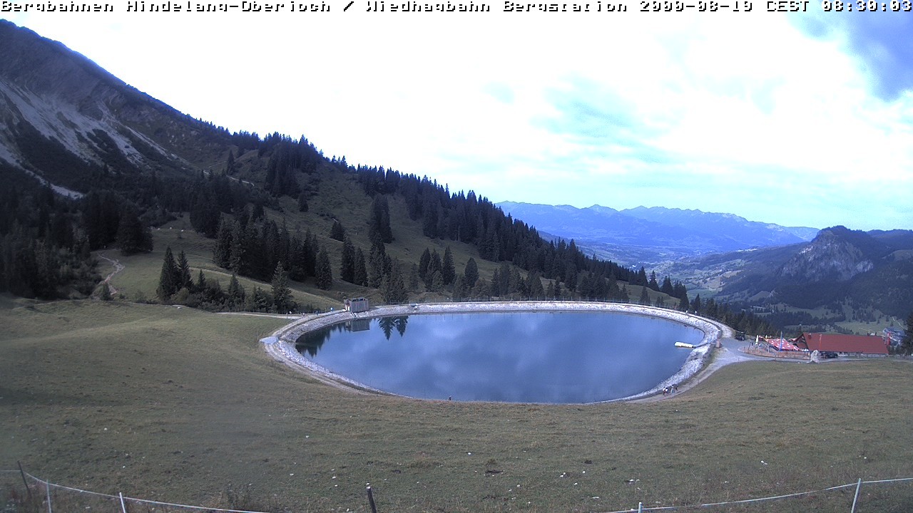 Archived image Webcam Bad Hindelang - Wiedhag Alp top station