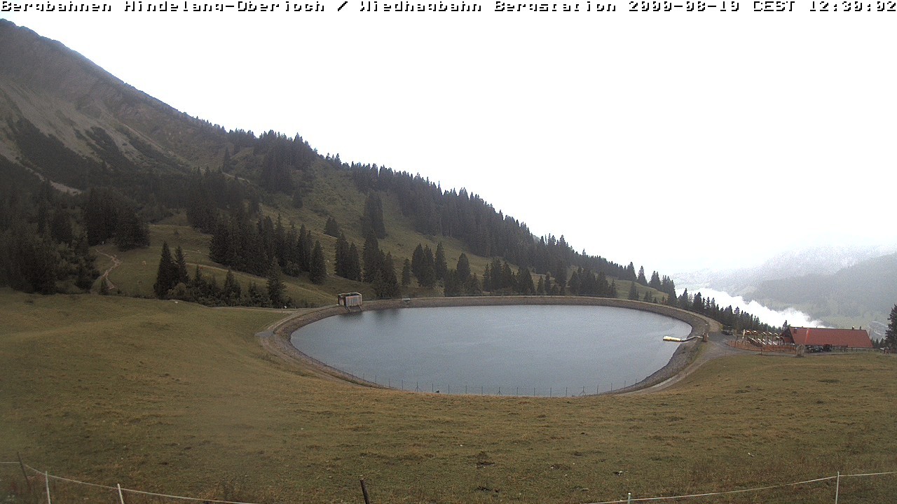 Archived image Webcam Bad Hindelang - Wiedhag Alp top station