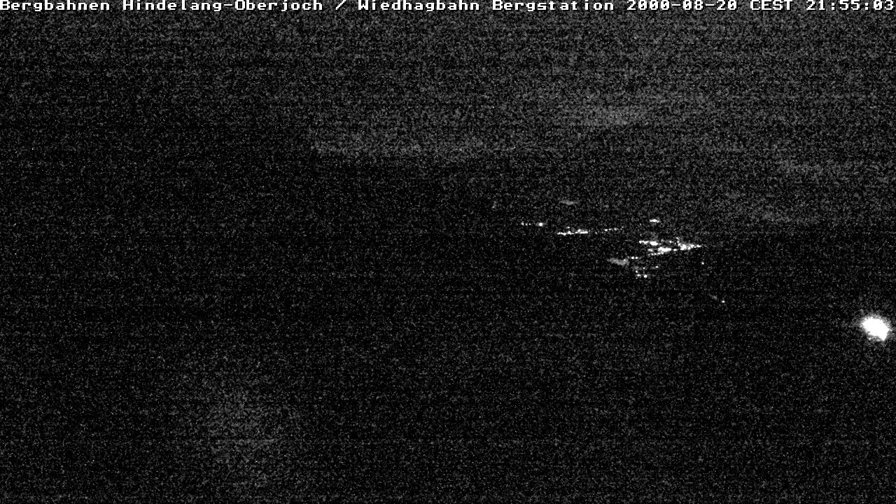 Archiv Foto Webcam Bad Hindelang - Bergstation Wiedhag Alpe