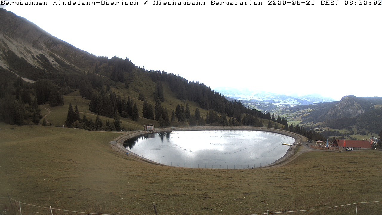 Archiv Foto Webcam Bad Hindelang - Bergstation Wiedhag Alpe