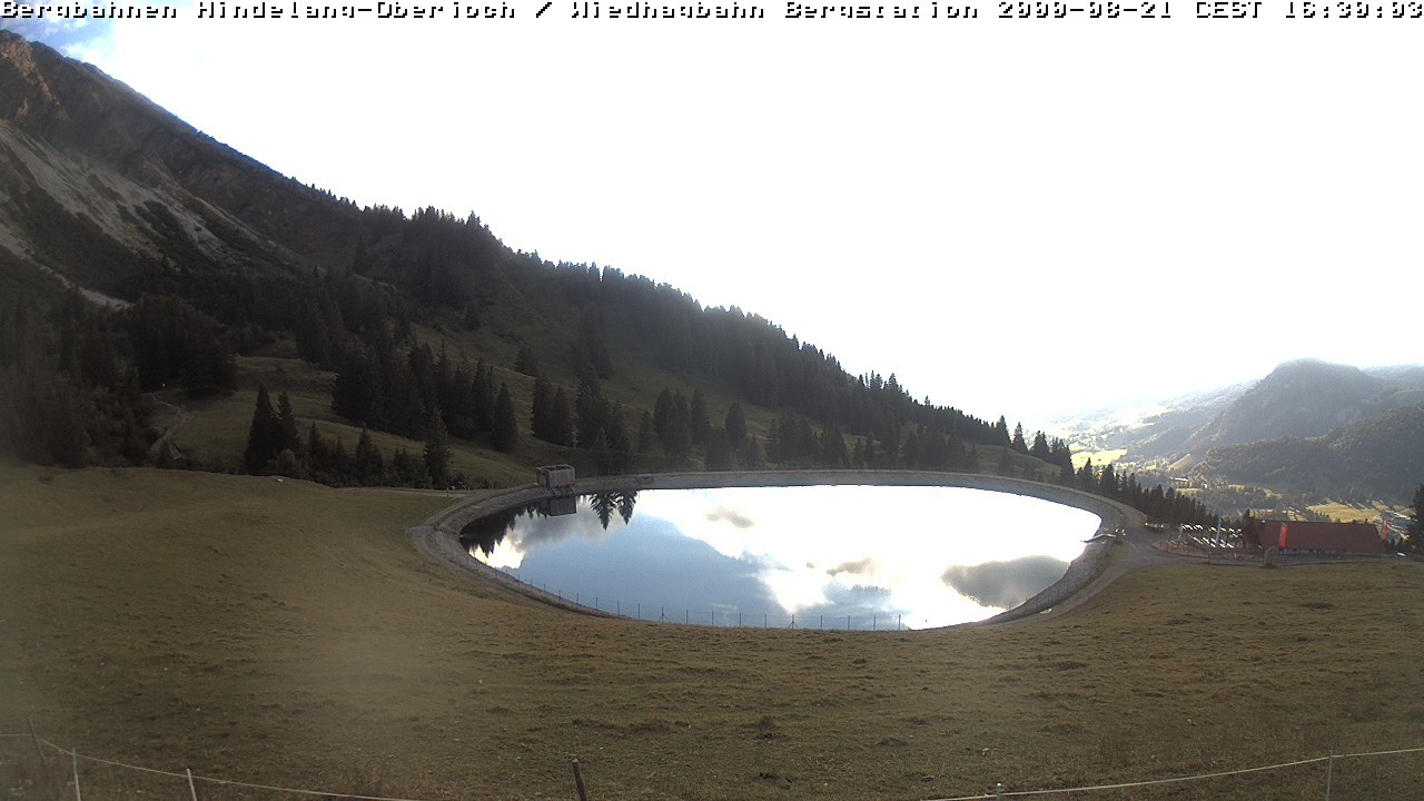 Archiv Foto Webcam Bad Hindelang - Bergstation Wiedhag Alpe