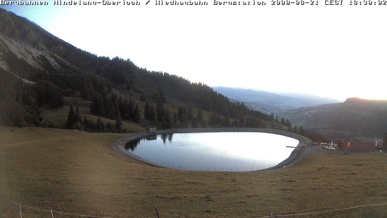 Archiv Foto Webcam Bad Hindelang - Bergstation Wiedhag Alpe