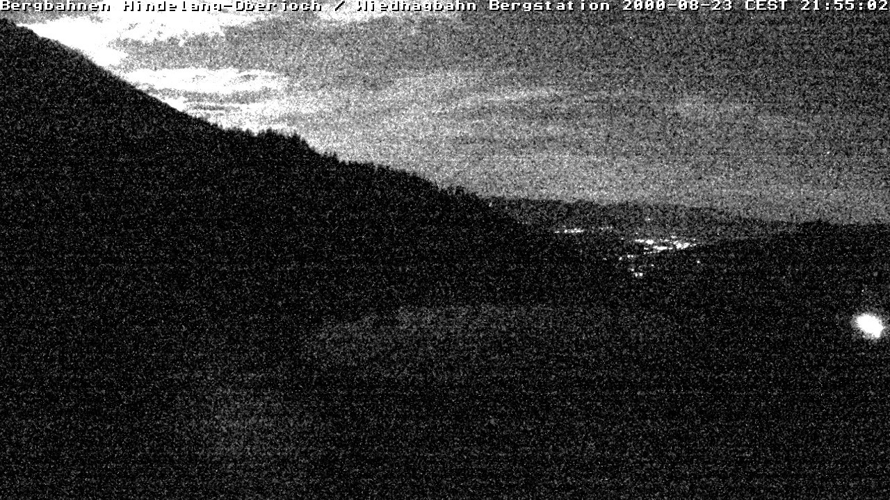 Archiv Foto Webcam Bad Hindelang - Bergstation Wiedhag Alpe