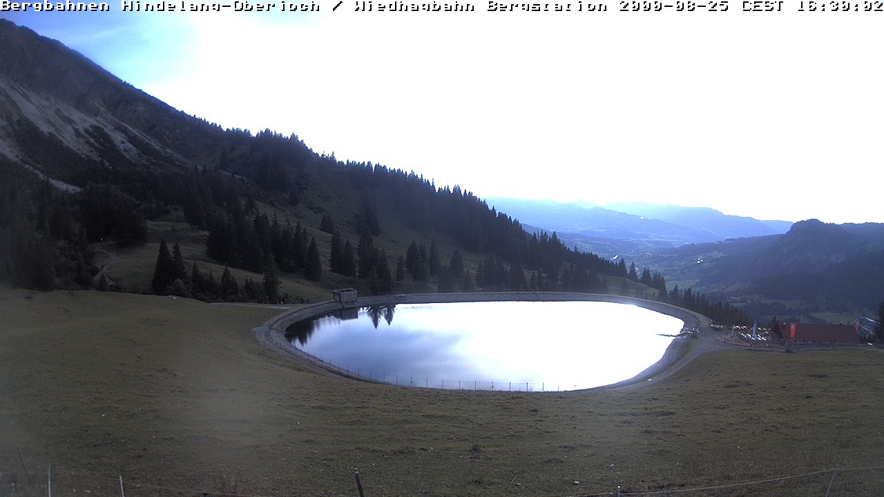 Archived image Webcam Bad Hindelang - Wiedhag Alp top station