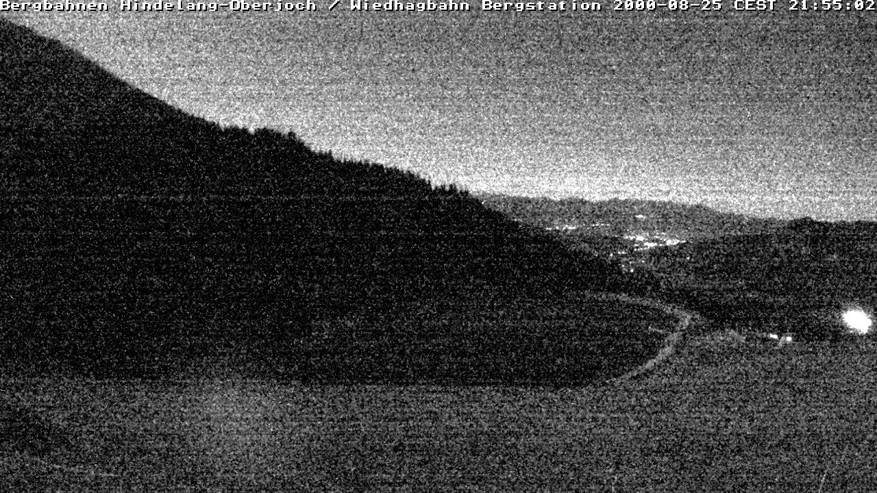 Archiv Foto Webcam Bad Hindelang - Bergstation Wiedhag Alpe