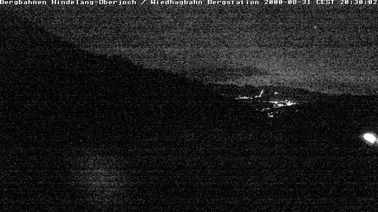 Archiv Foto Webcam Bad Hindelang - Bergstation Wiedhag Alpe