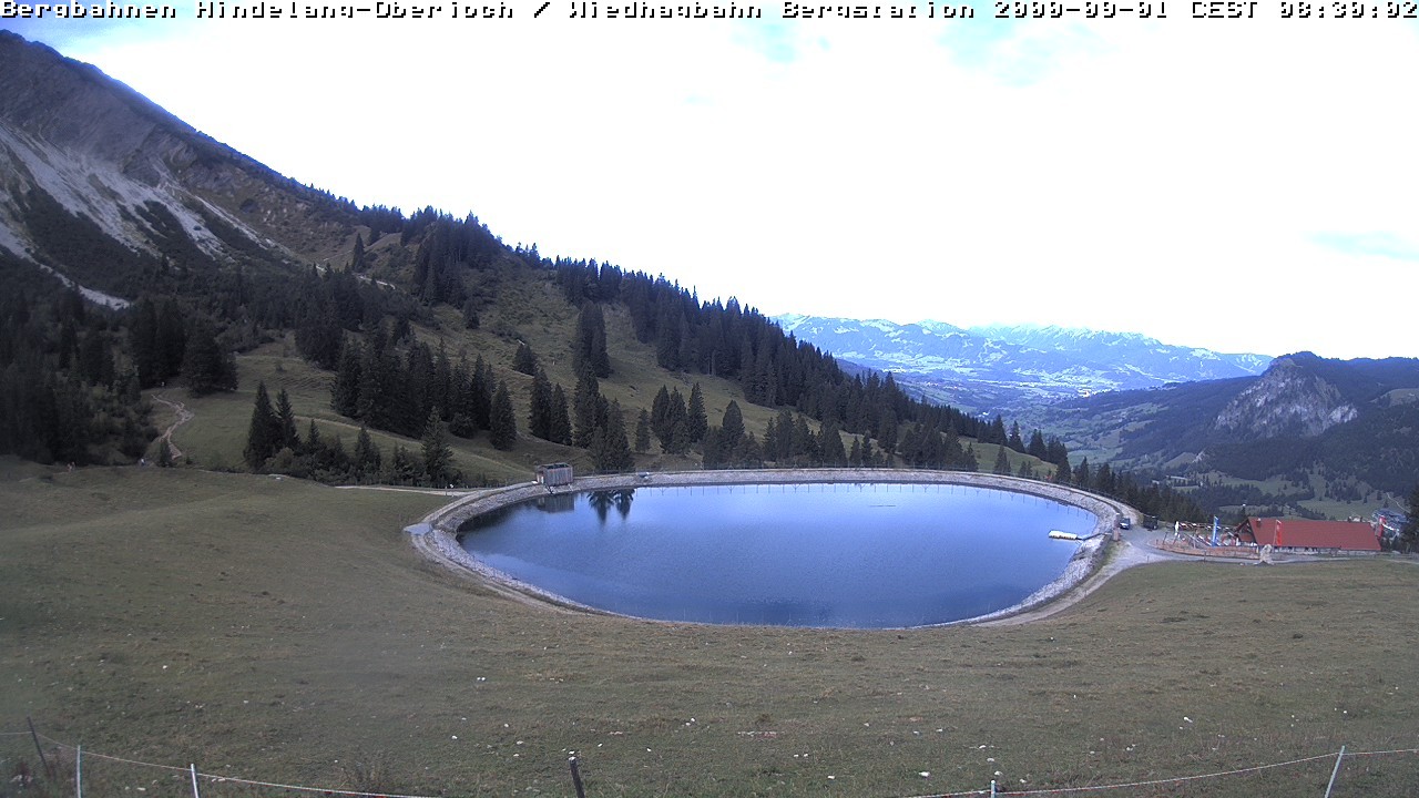 Archived image Webcam Bad Hindelang - Wiedhag Alp top station