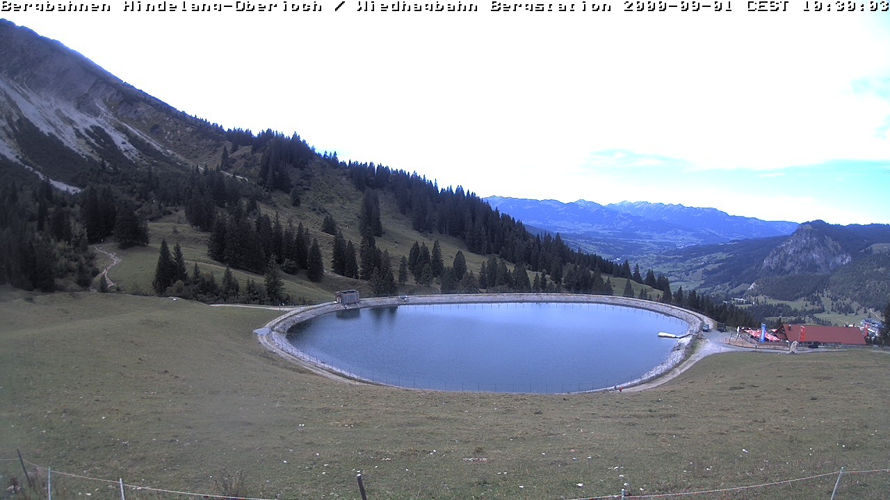 Archived image Webcam Bad Hindelang - Wiedhag Alp top station