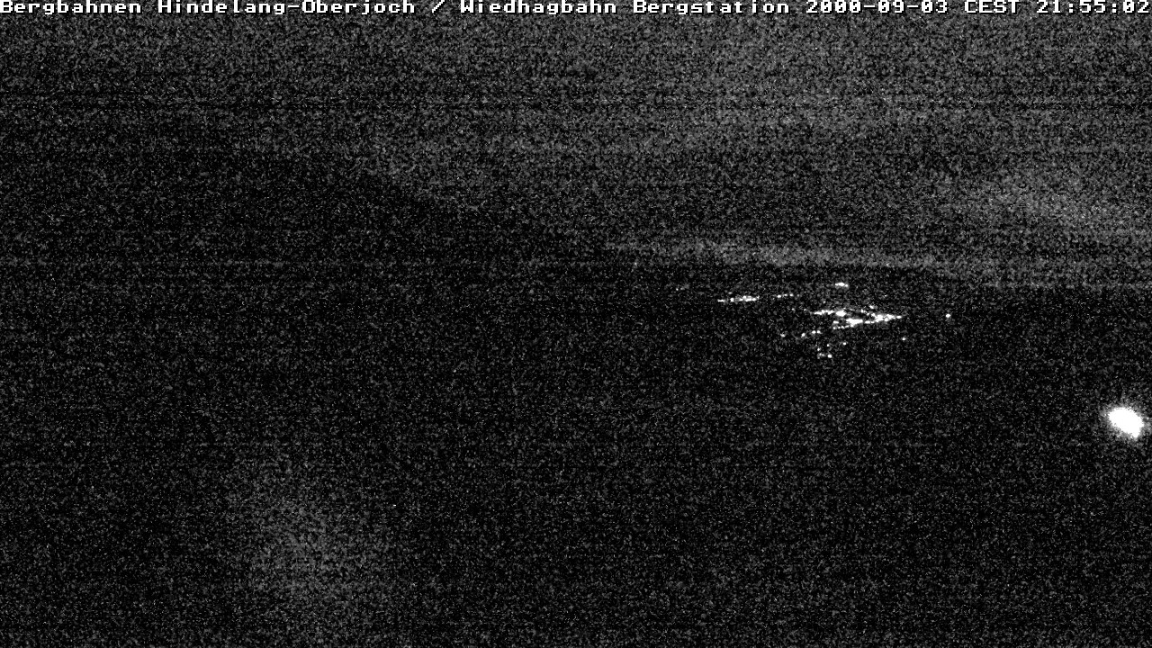 Archiv Foto Webcam Bad Hindelang - Bergstation Wiedhag Alpe