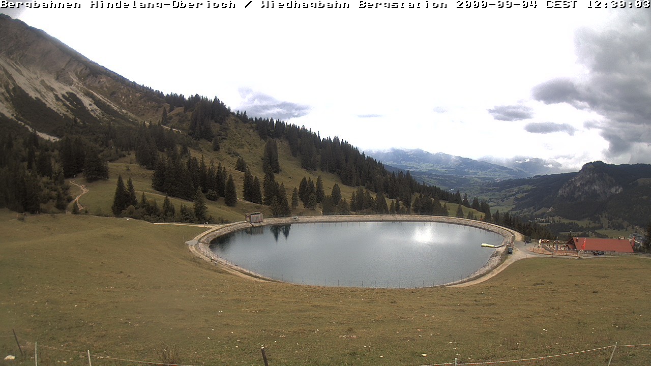 Archived image Webcam Bad Hindelang - Wiedhag Alp top station