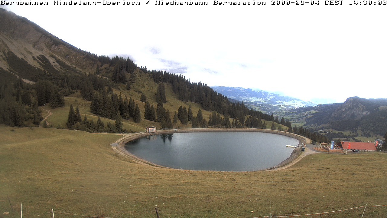 Archived image Webcam Bad Hindelang - Wiedhag Alp top station