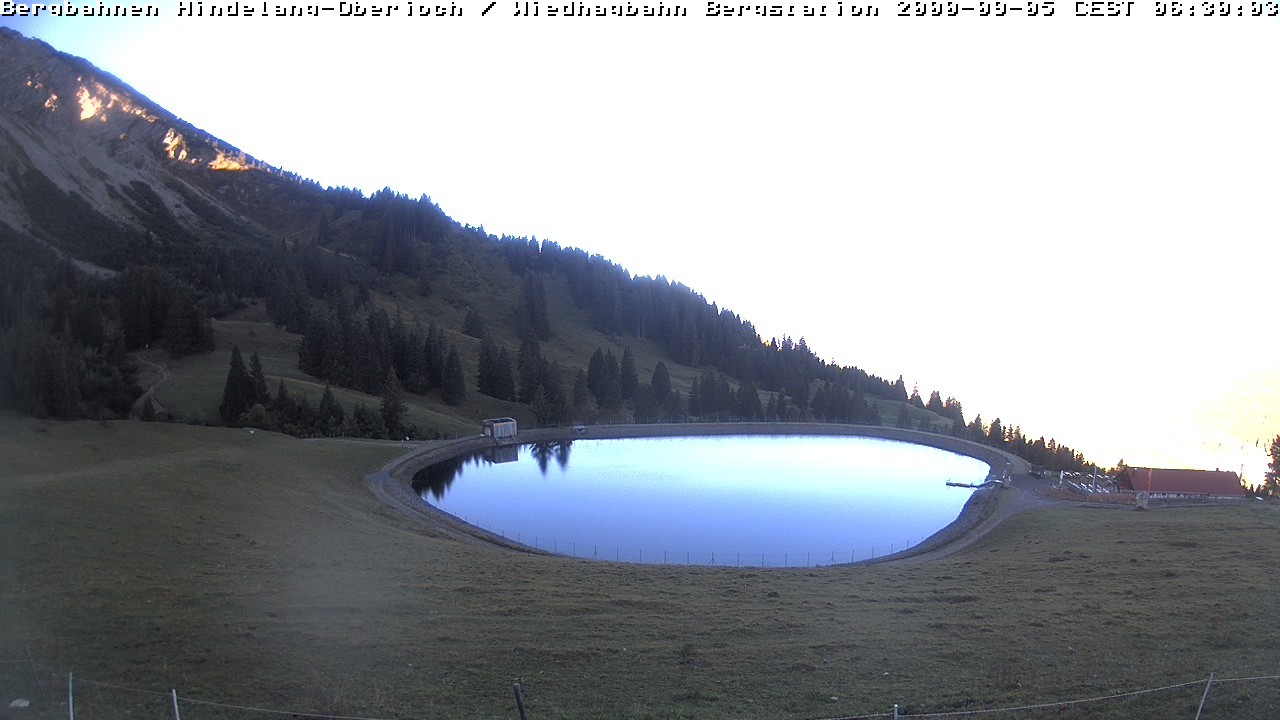 Archiv Foto Webcam Bad Hindelang - Bergstation Wiedhag Alpe