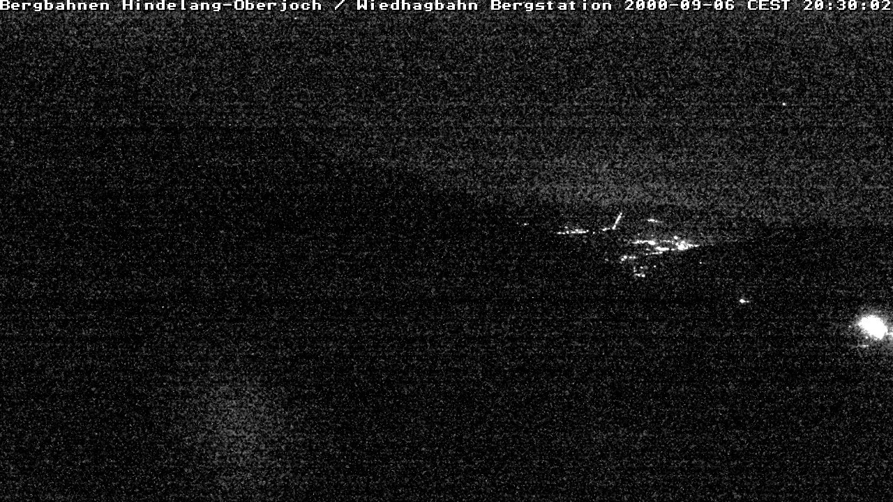 Archiv Foto Webcam Bad Hindelang - Bergstation Wiedhag Alpe