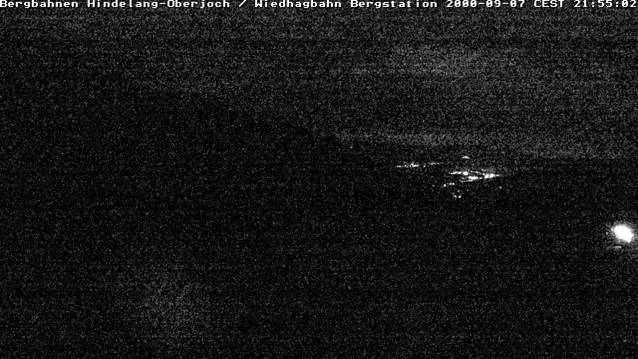 Archiv Foto Webcam Bad Hindelang - Bergstation Wiedhag Alpe