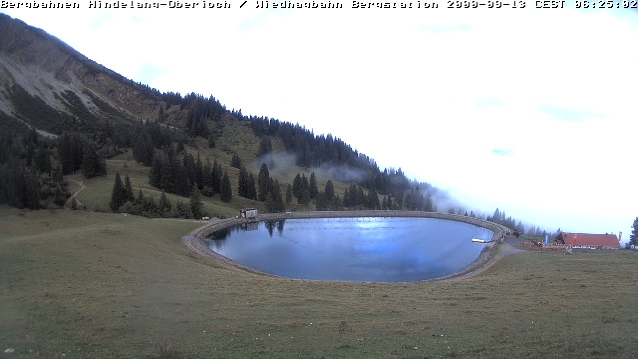 Archiv Foto Webcam Bad Hindelang - Bergstation Wiedhag Alpe