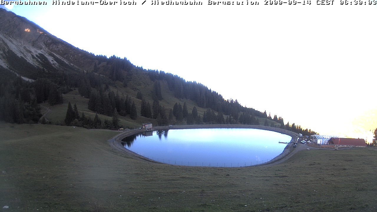 Archiv Foto Webcam Bad Hindelang - Bergstation Wiedhag Alpe