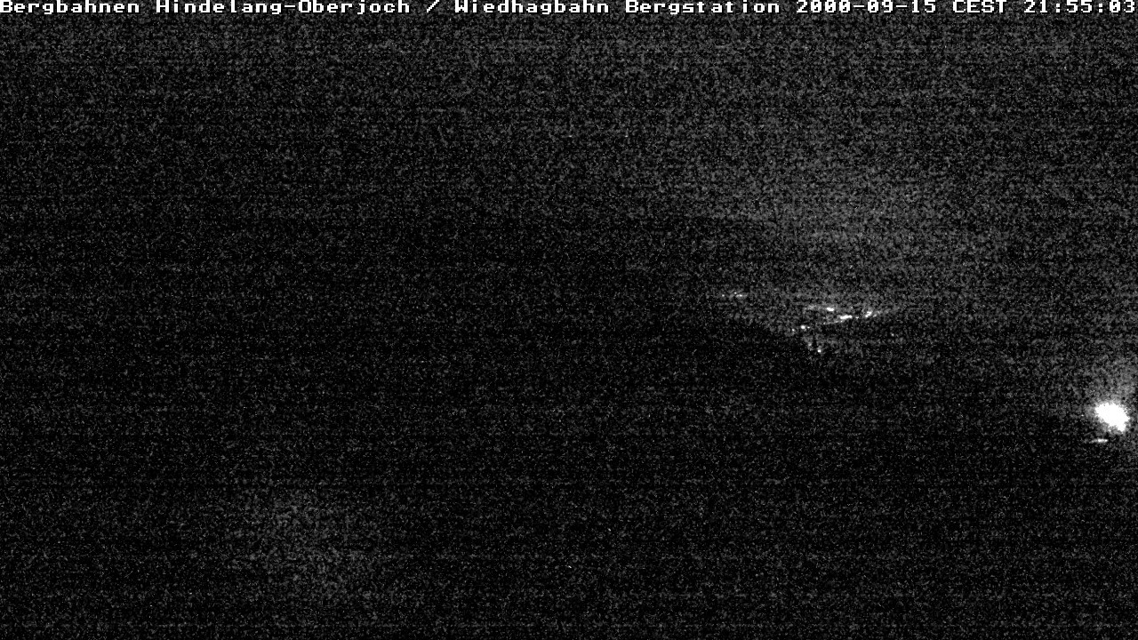 Archiv Foto Webcam Bad Hindelang - Bergstation Wiedhag Alpe