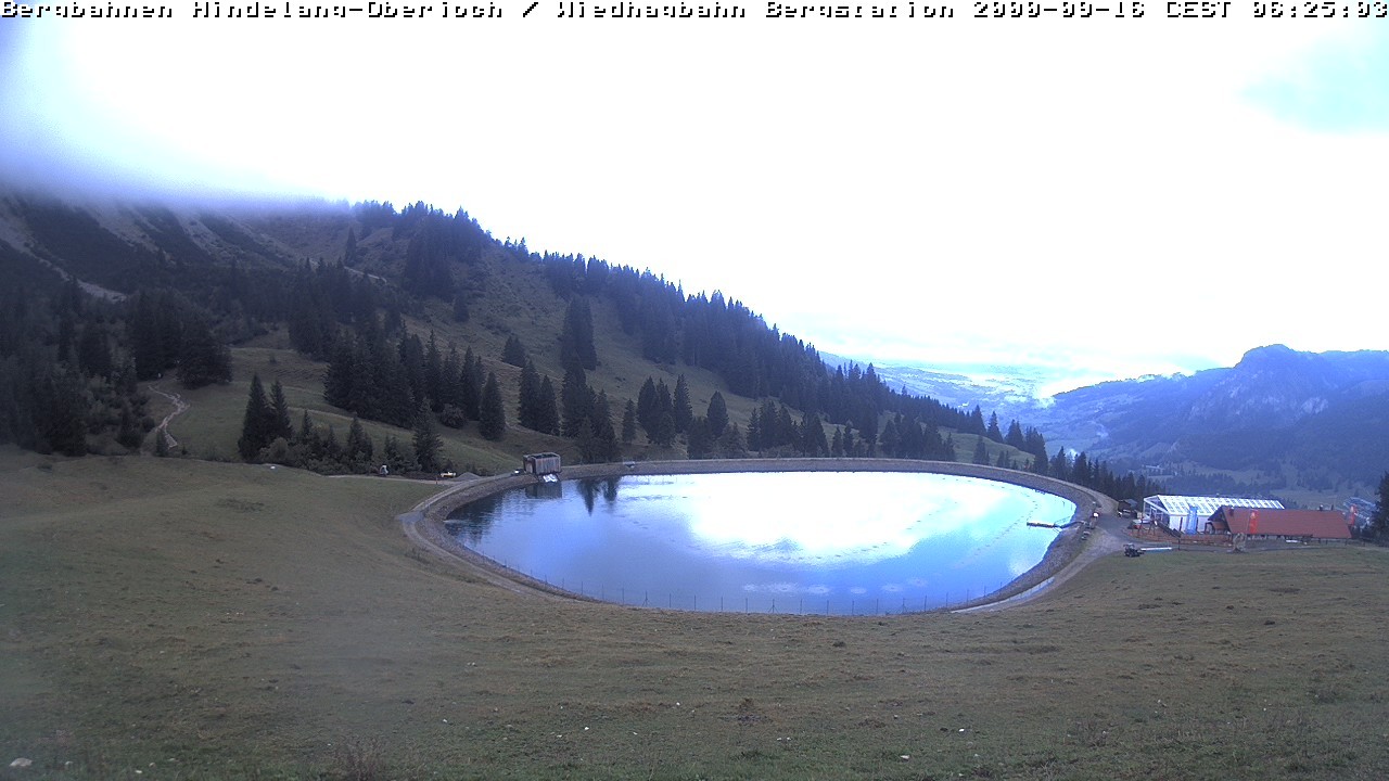Archiv Foto Webcam Bad Hindelang - Bergstation Wiedhag Alpe