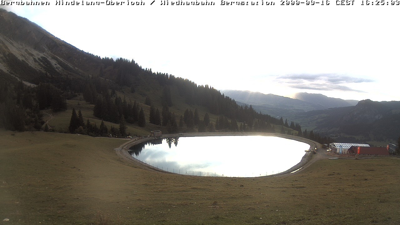 Archiv Foto Webcam Bad Hindelang - Bergstation Wiedhag Alpe