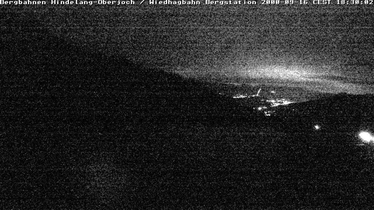 Archiv Foto Webcam Bad Hindelang - Bergstation Wiedhag Alpe