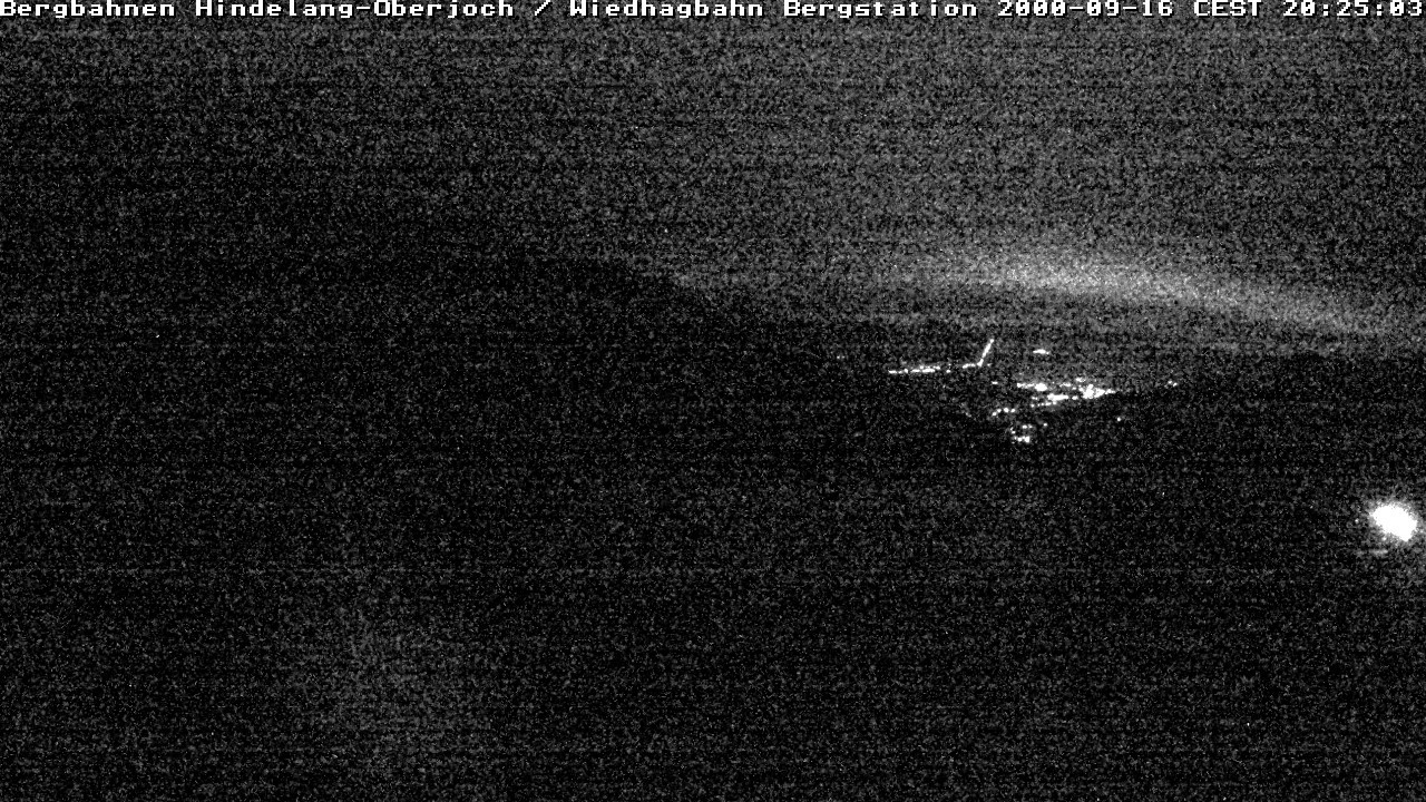 Archiv Foto Webcam Bad Hindelang - Bergstation Wiedhag Alpe