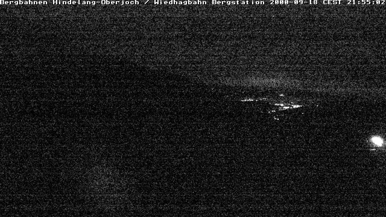 Archiv Foto Webcam Bad Hindelang - Bergstation Wiedhag Alpe
