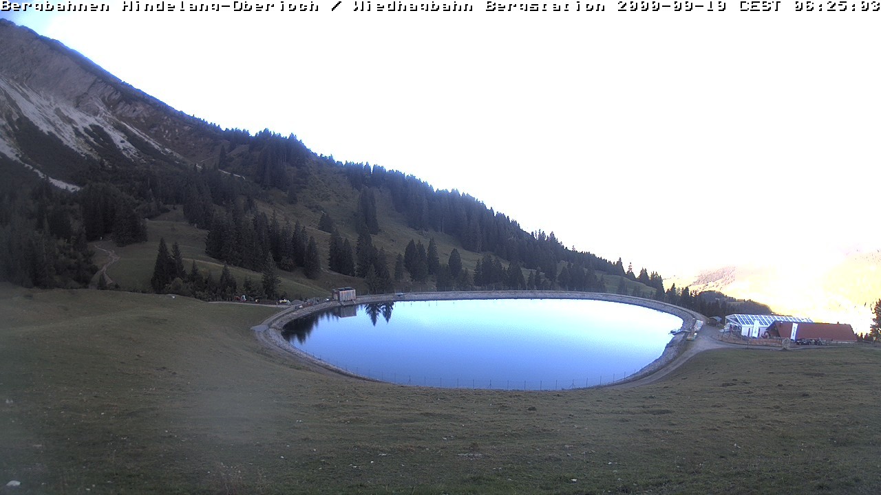 Archiv Foto Webcam Bad Hindelang - Bergstation Wiedhag Alpe