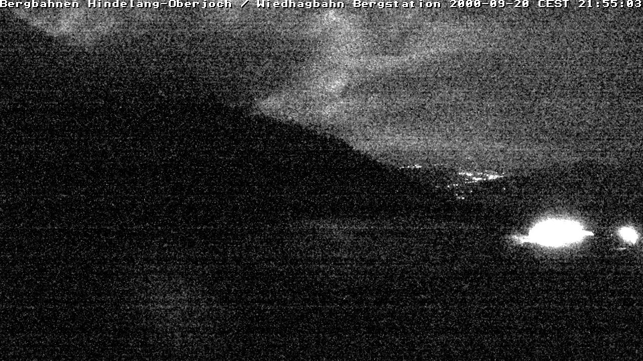 Archiv Foto Webcam Bad Hindelang - Bergstation Wiedhag Alpe