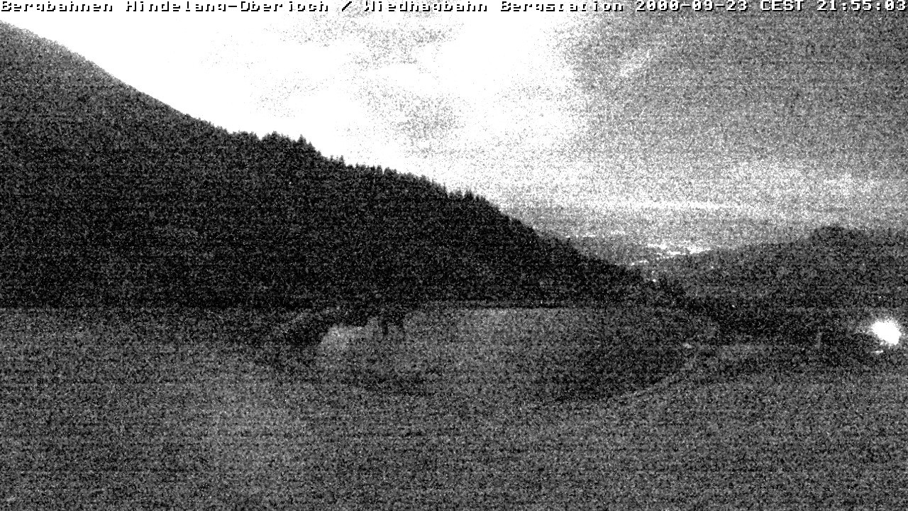 Archiv Foto Webcam Bad Hindelang - Bergstation Wiedhag Alpe