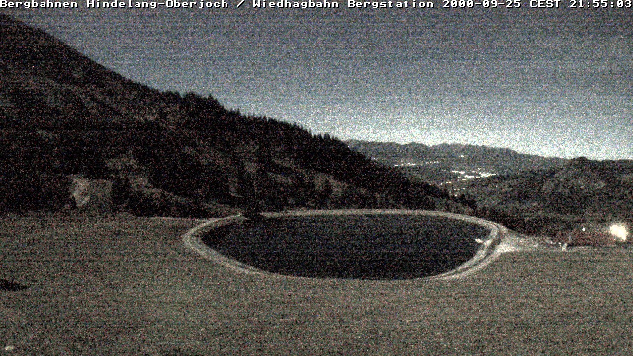 Archiv Foto Webcam Bad Hindelang - Bergstation Wiedhag Alpe