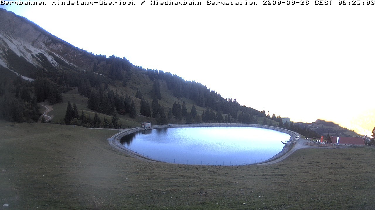Archiv Foto Webcam Bad Hindelang - Bergstation Wiedhag Alpe