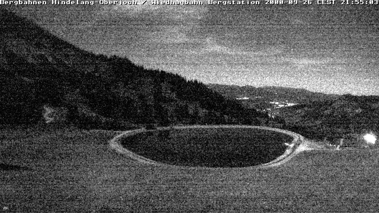 Archiv Foto Webcam Bad Hindelang - Bergstation Wiedhag Alpe