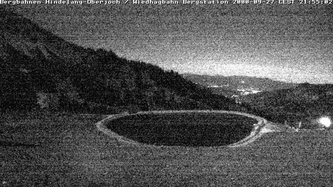 Archiv Foto Webcam Bad Hindelang - Bergstation Wiedhag Alpe