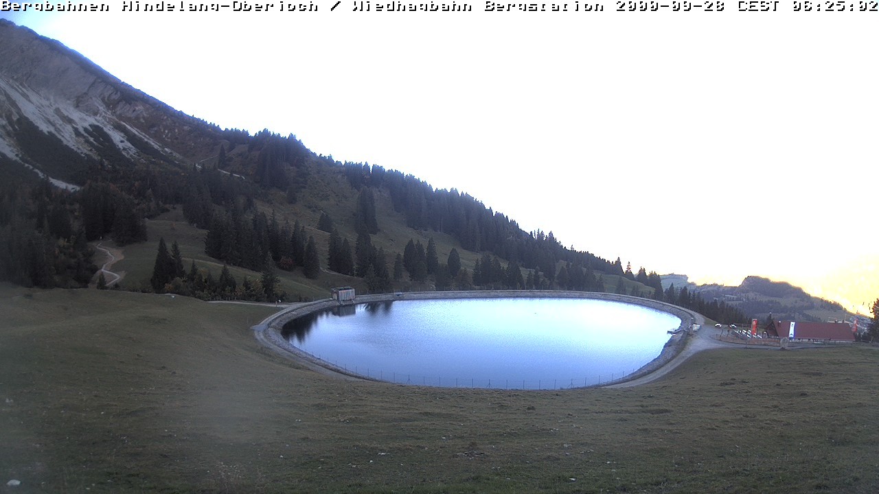 Archiv Foto Webcam Bad Hindelang - Bergstation Wiedhag Alpe