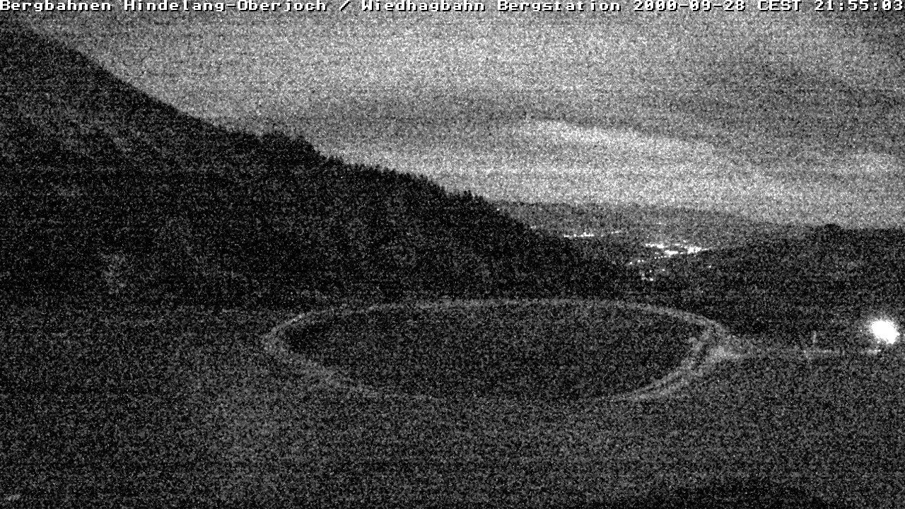 Archiv Foto Webcam Bad Hindelang - Bergstation Wiedhag Alpe