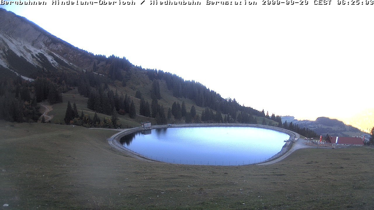 Archiv Foto Webcam Bad Hindelang - Bergstation Wiedhag Alpe