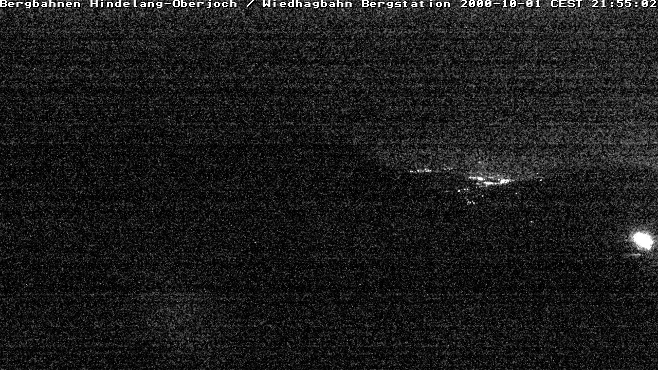 Archiv Foto Webcam Bad Hindelang - Bergstation Wiedhag Alpe